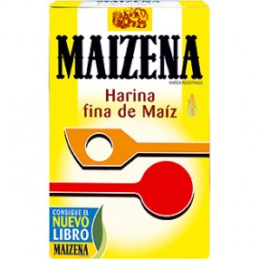 MAIZENA harina de maiz fina paquete 400 grs